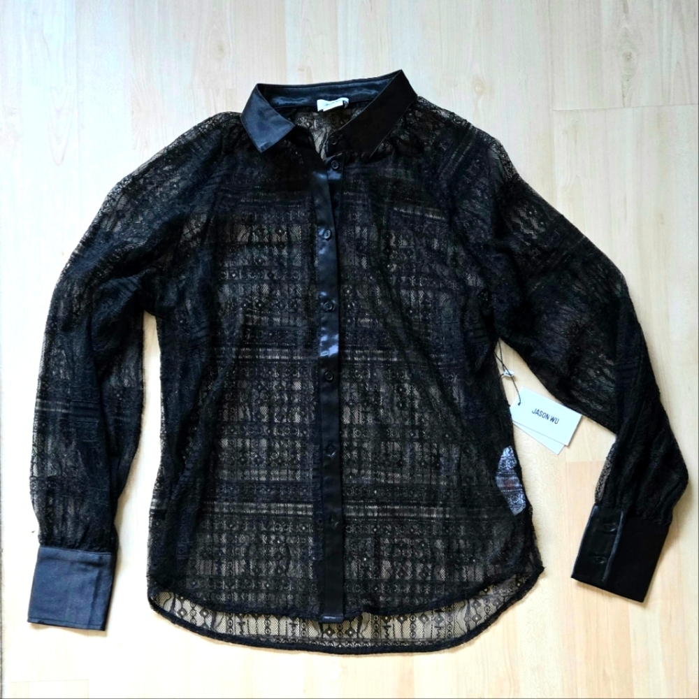 NWT Delicate Jason Wu blouse